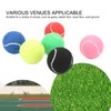 6Pcs Tennis Ball Set Tennis Balls Abrasion Resistant Multi-Color Beginners