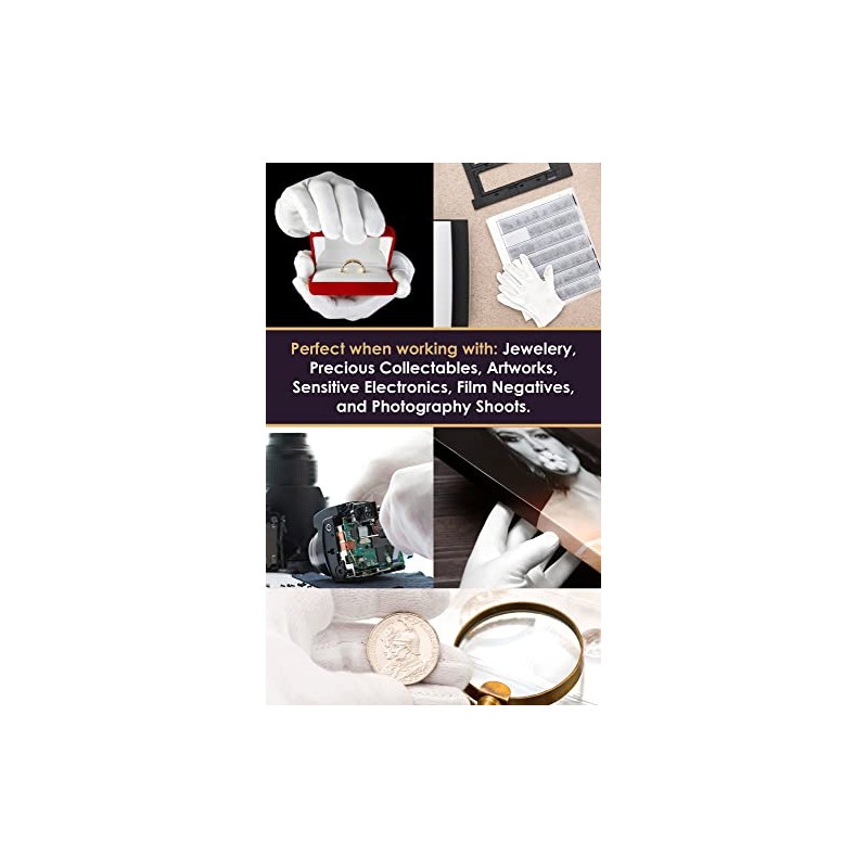 Guantes de algodón prémium de Beauty Care Wear para eccemas,
