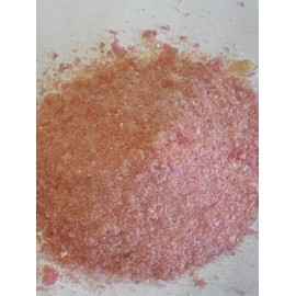 Sarah's Candy Factory Freeze Dried Peach Powder- Dust, Candy Powder-Dust, in Jar 7 Oz