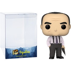 Oswald Cobblepot (Chase): P o p ! Heroes Vinyl Figurine Bundle with 1 Compatible 'ToysDiva' Graphic Protector (1191-59280 - B/A)