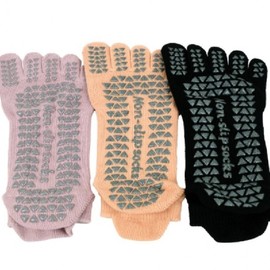 Non-Slip Pilates Yoga Home Workout Socks Non-Slip Socks Orange