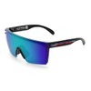 Heat Wave Visual Lazer Face Custom Sunglasses in Speed Star
