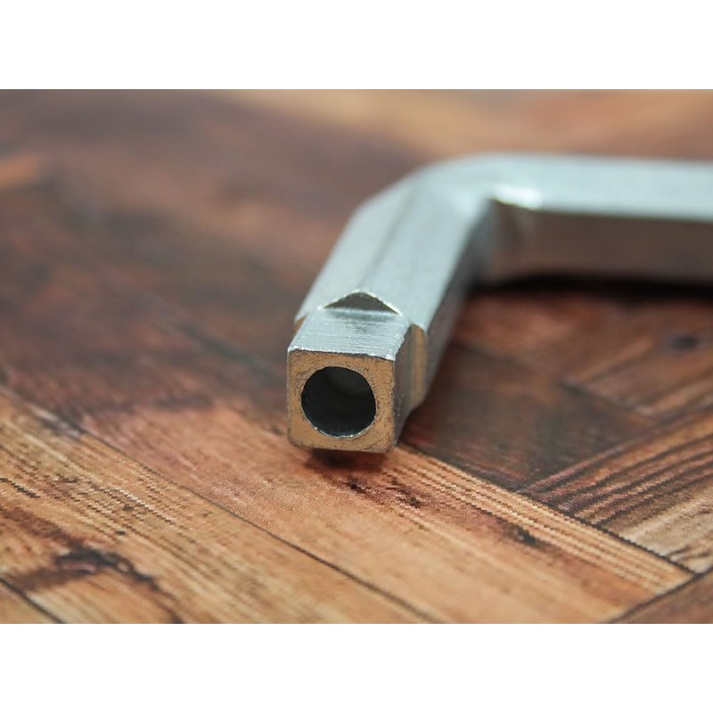 Faithfull FAISPRAD Alloy Steel, Zinc Radiator Spanner L-Shaped 10mm Square