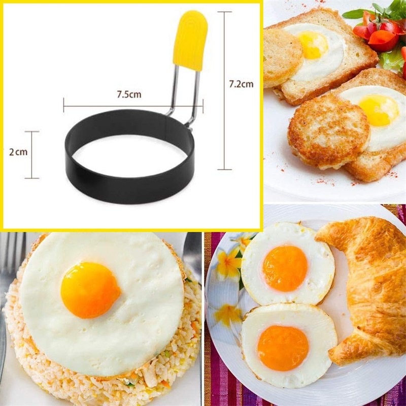 Egg Ring for Frying Eggs and English Muffin - Round