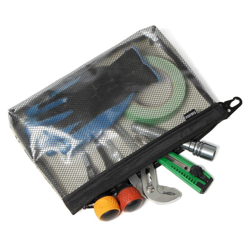 TAKASUE Camouflage Transparent Pouch, For Survival Games, Tools, Accessories, Waterproof,