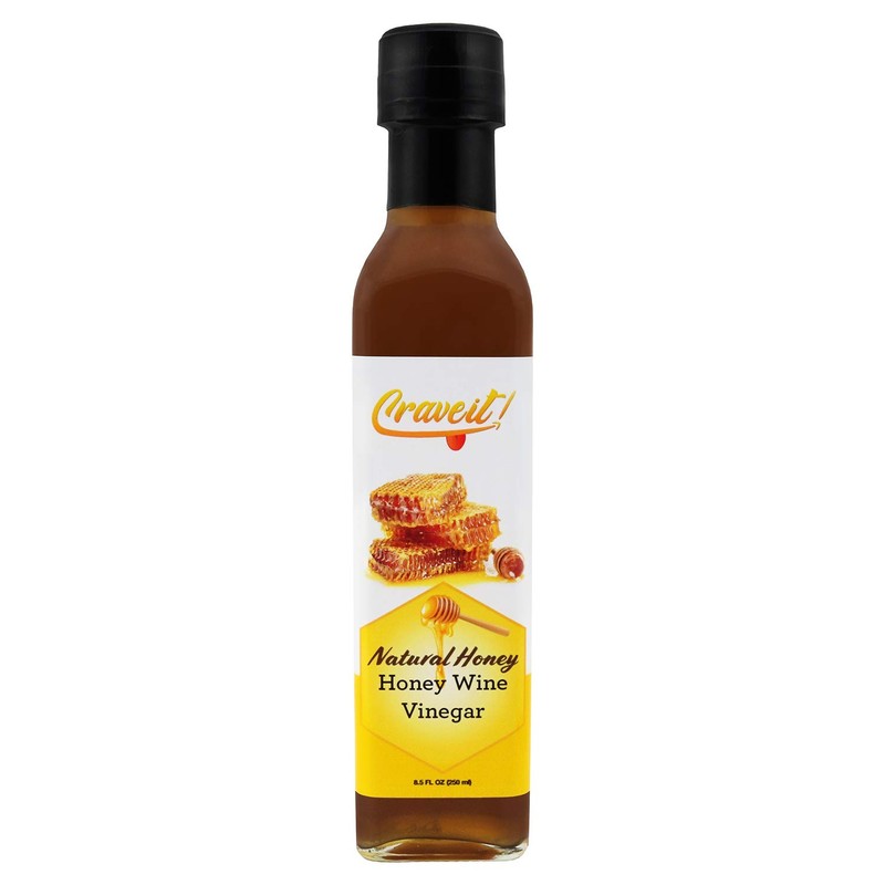 Crave It Natural Honey Wine Vinegar - Make tasteful dressings,