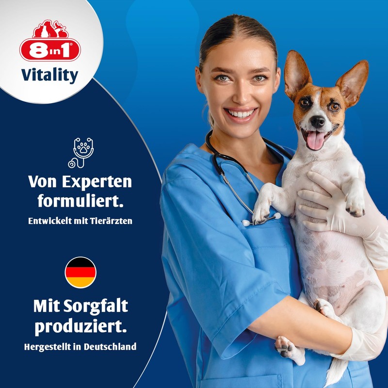 8in1 - Vitality - Glucosamin für ausgewachsene und ältere Hunde