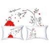Human Touch, Love Petals Romantic His & Hers Pillow Cases