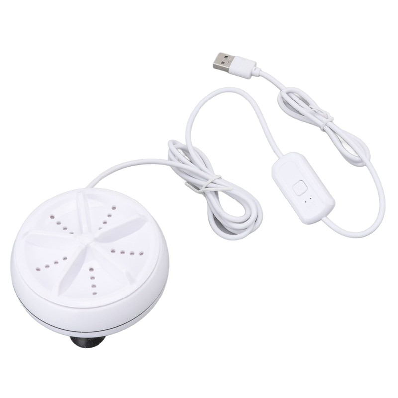 Mini Washing Machine Ultrasonic Low Noise USB Powered Portable Washer