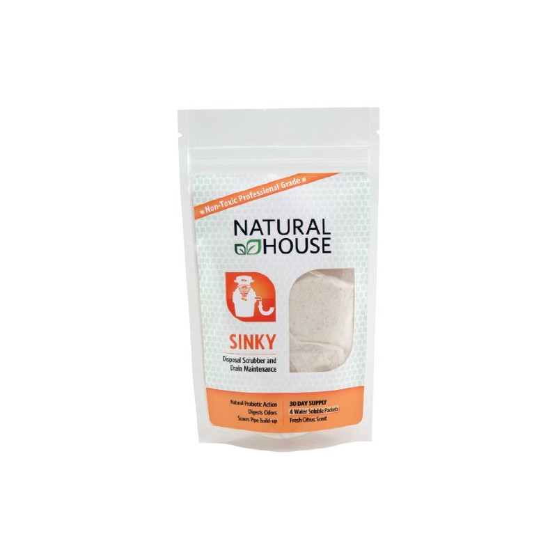 Natural House Sinky: Disposal Scrubber Drain Maintenance