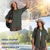 Womens Sun Protection Safari Shirts UPF 50+ UV Long Sleeve