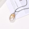 ZPMMPZ Exquisite Hawaiian Shell Pendant Necklace - Gold Chain With