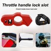 Helmet Lock & Brake Lock, Practical Motorbike Handlebar Lock Motorcycle
