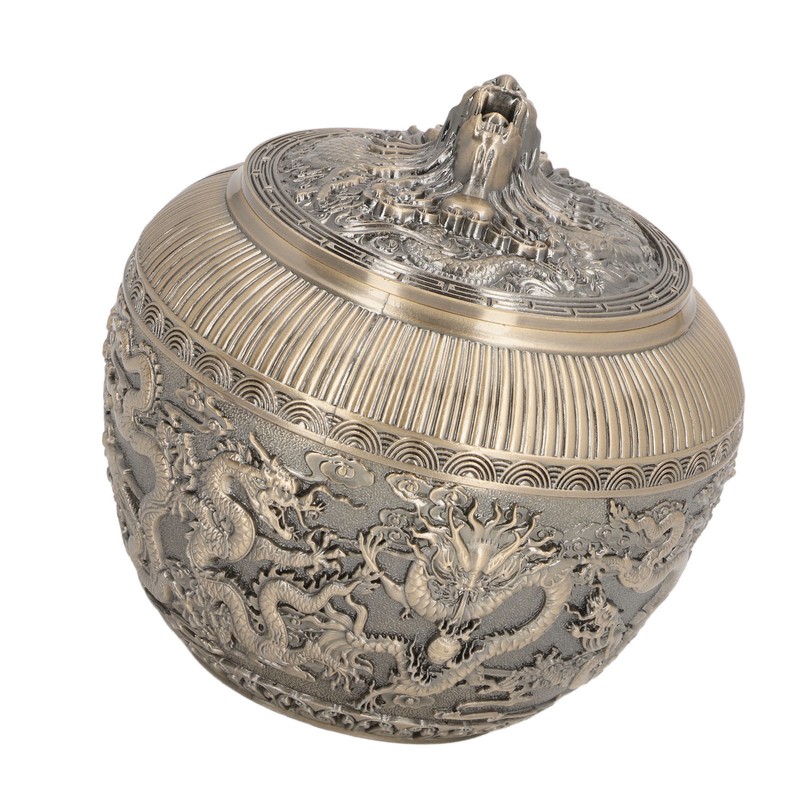 Tea Canister Metal Loose Tea Storage Container Airtight Tea Bag