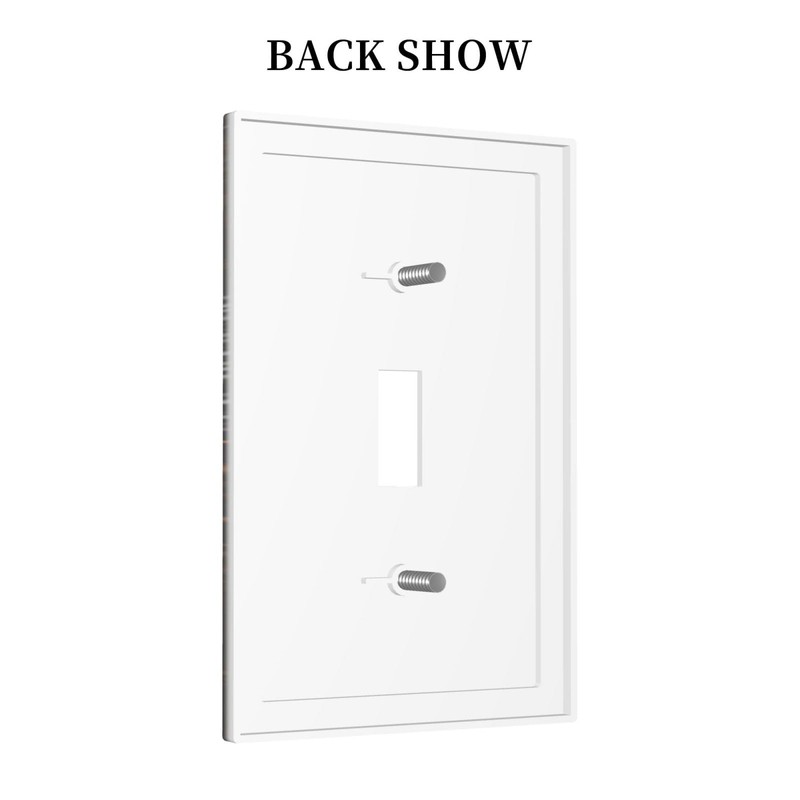 Medieval Of Two Wolves 1 Gang Single Toggle Light Switch