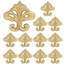 ALPHA Living HOME - Juego de 12 servilleteros para mesa de comedor, mesas de cena rústicas, decoración para bodas, bodas, Navidad, Acción de Gracias, fiestas, cenas (dorado)