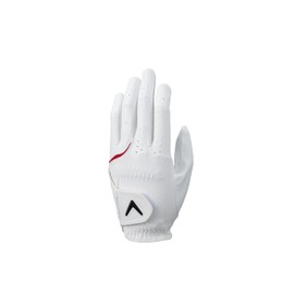 Callaway Gloves All Weather LH WHT/RED 25 24 (25 cm Left Hand Worn [Right Handed]) White/Red Men's