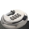 Security Padlock 4 Digits Waterproof Resettable Combination Lock Stainless Steel
