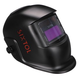 WELDING MASK 1 | Solar Automatisch verdunkelnd Schweißhelm | Schweißmaske | Schleif-Funktion | Breiter Schatten 4/9-13 Schweißhelm für TIG MIG ARC | Schwarz