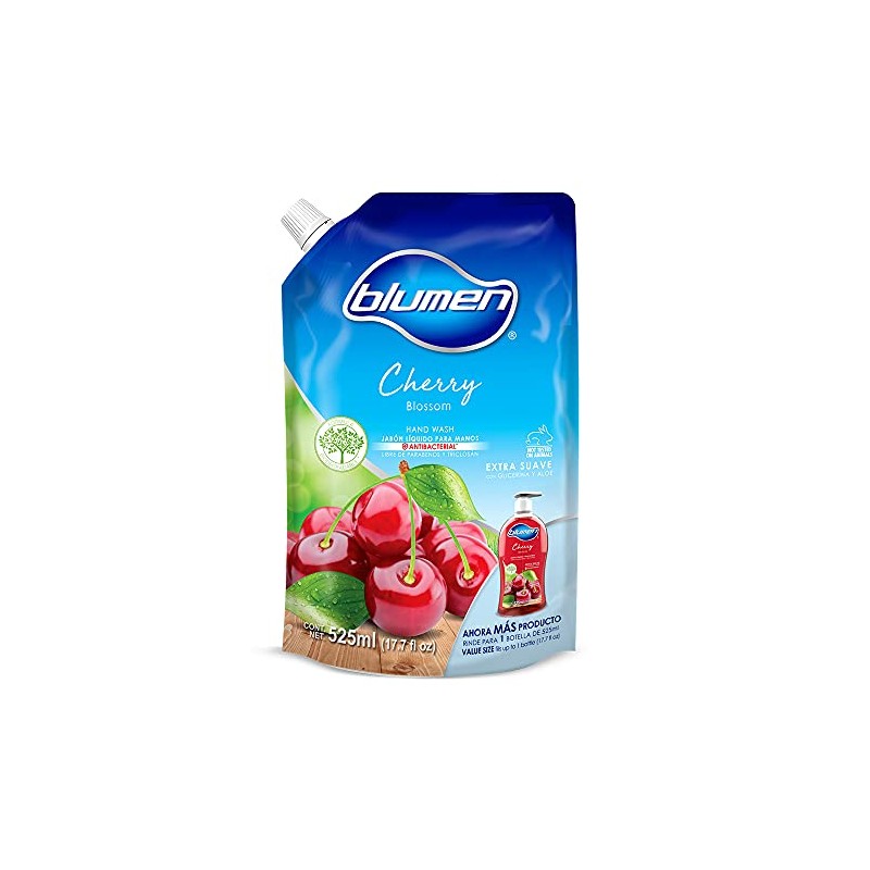 BLUMEN Pouch Jabon Liquido Blumen Cherry Blossom 525ml, color, 34.90