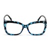 Women Big Lens Butterfly Reading Glasses - Fun Cateye Clear