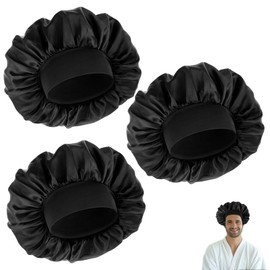 3 Stück Seidenhaube Zum Schlafen