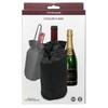 Vin Bouquet Beverage Insulator, Black chill pack with gel. Includes