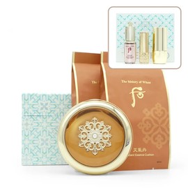 The Who Cheongidan Hwahyeon Essence Cushion No. 21 Holiday Edition (main product + 2 refills) / 더 후 천기단 화현 에센스 쿠션 21호 홀리데이에디션(본품+리필2)