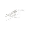 FOMIYES Unique Girl Hair Decor 4pcs Rhinestones Wing Hairpin Side