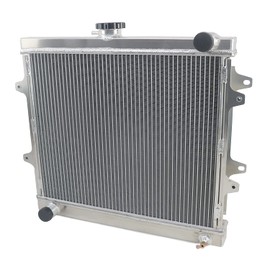CU945 Radiator Compatible with 1984-1995 Toyota 4Runner Pickup 2.4L L4 Engine, Toyota 4Runner Radiator, 3 Row Cores