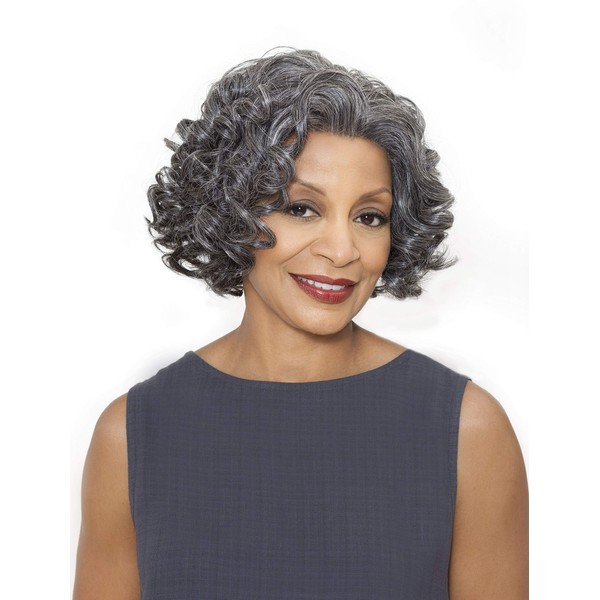 Foxy Silver - YVONNE - Synthetic Lace Front Wig in F1B30