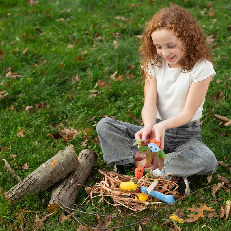 Kikkerland Huckleberry Clay Creatures - Create Your Own Clay Creatures