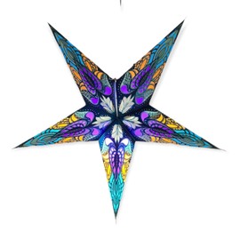 Paper Star Lantern Lampshade Paper Star Light Shades Large 60cm Star Hanging Decorations for Christmas Wedding Home Decoration Party PB 001