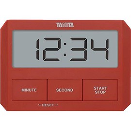 Tanita TD411RD Digital Timer on Glass Red