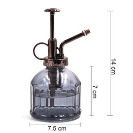 OFFIDIX Glass Plant Spray Bottle Plants Mister for Inside Small Watering Can for Indoor House Vintage Plant Spritzer Succulent Watering Sprayer Bottle