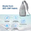 G4Free Sling Bag Casual Chest Shoulder Handbag Crossbody Backpack for