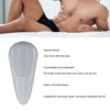 Mens Athletic Cup Protector Prevent Friction Deep Contoured Shape Circumcision