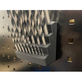 Holder for Drill Metal 13-1 mm for Güde - Gedore - ADB - Kraftwerk Perforated Wall Square Hole 38 mm / 10 mm Perforated Wall Accessories