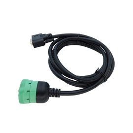 Type2 Green 9Pin J1939 to DB15 ELD Cable for Fleet Management ELD Device for Freightliner 6.6ft/2M