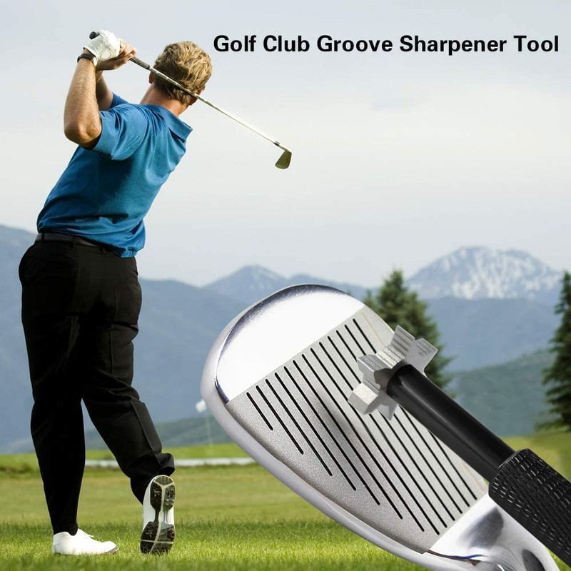 Betgod Groove Sharpener with 6 Heads - Golf Club Groove