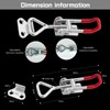 TONAUP Toggle Latch, Lever Lock Holding Capacity Door Bolt Corner