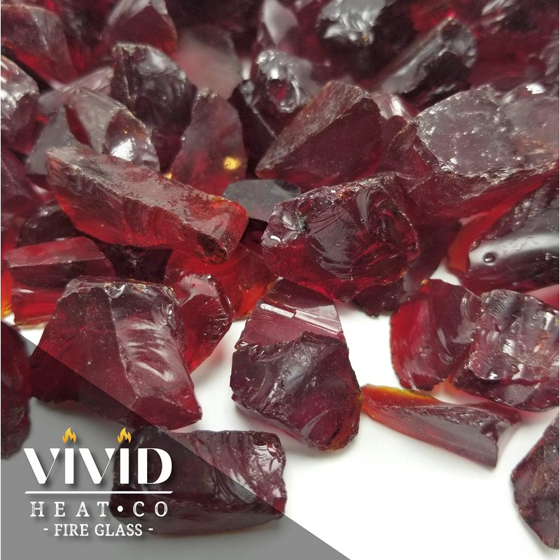 VIVID Heat (5-POUNDS Ruby Red Premium Indoor & Outdoor Crushed