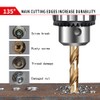 ‎LONKER 11Pcs Screw Extractor Set, Easy Out Bolt Extractor and