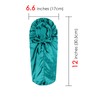 Adorila Extra Long Satin Bonnet for Women, Adjustable Braided Bonnet