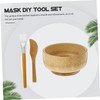 Mikinona Face Mask Mixing Bowl Brush Set Skincare Tool Brush