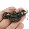 dophee 2-Pack Vintage Antique Bronze Pull Handle for Drawer Jewelry