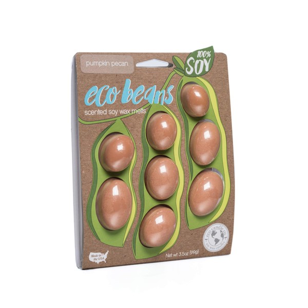Eco Candle Co. Eco Beans Wax Melts 2-Pack, Pumpkin Pecan,