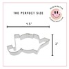 Foose Brand JOY Cookie Cutter 4.5 Inch –Tin Plated Steel