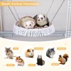 Bienbee Ferret Hammock, Adjustable Guinea Pig Hanging Hammock Washable Ferret