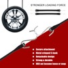 Rubber Cords with Hooks 6 Inch,Rubber Bungee Cords Heavy Duty